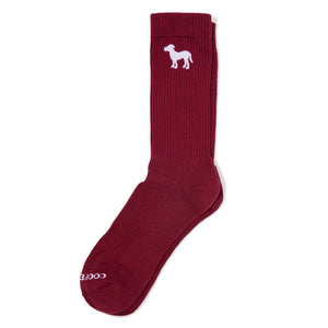 Original Crew Sock | Burgundy